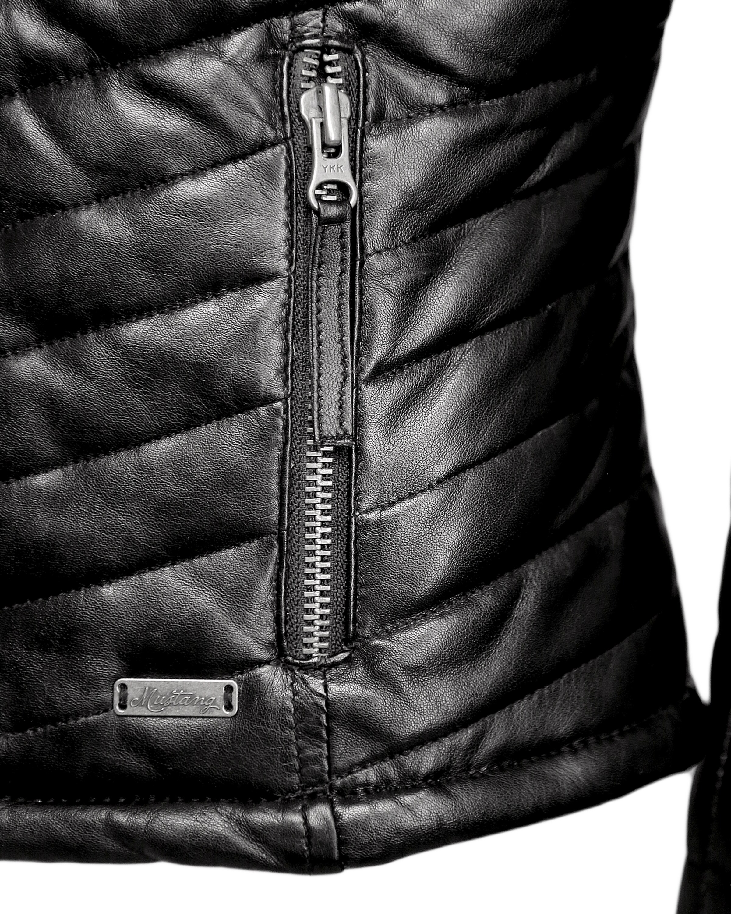 Veste mi-saison 'Henrietta' MUSTANG en noir