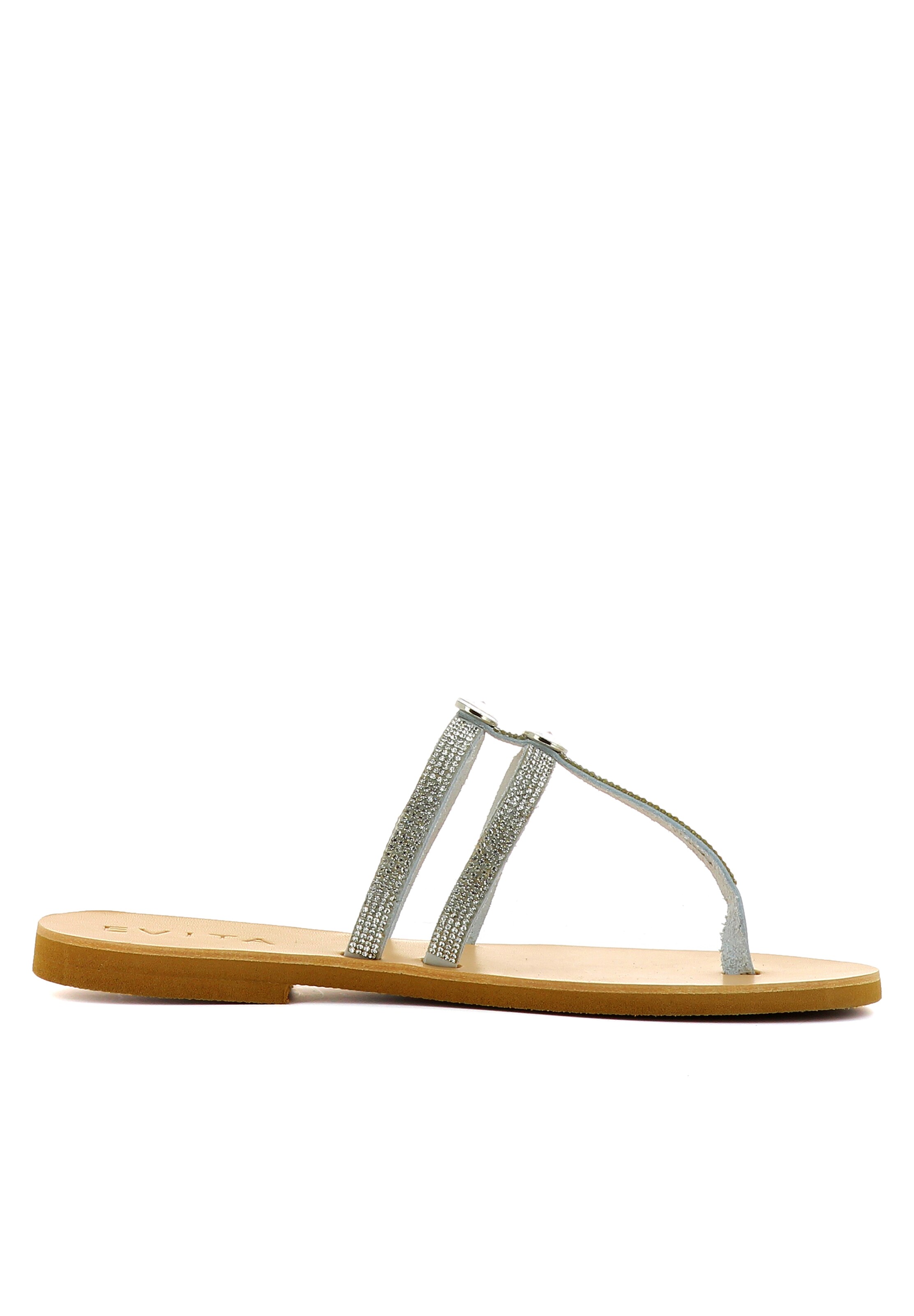 EVITA Sandale in Grau