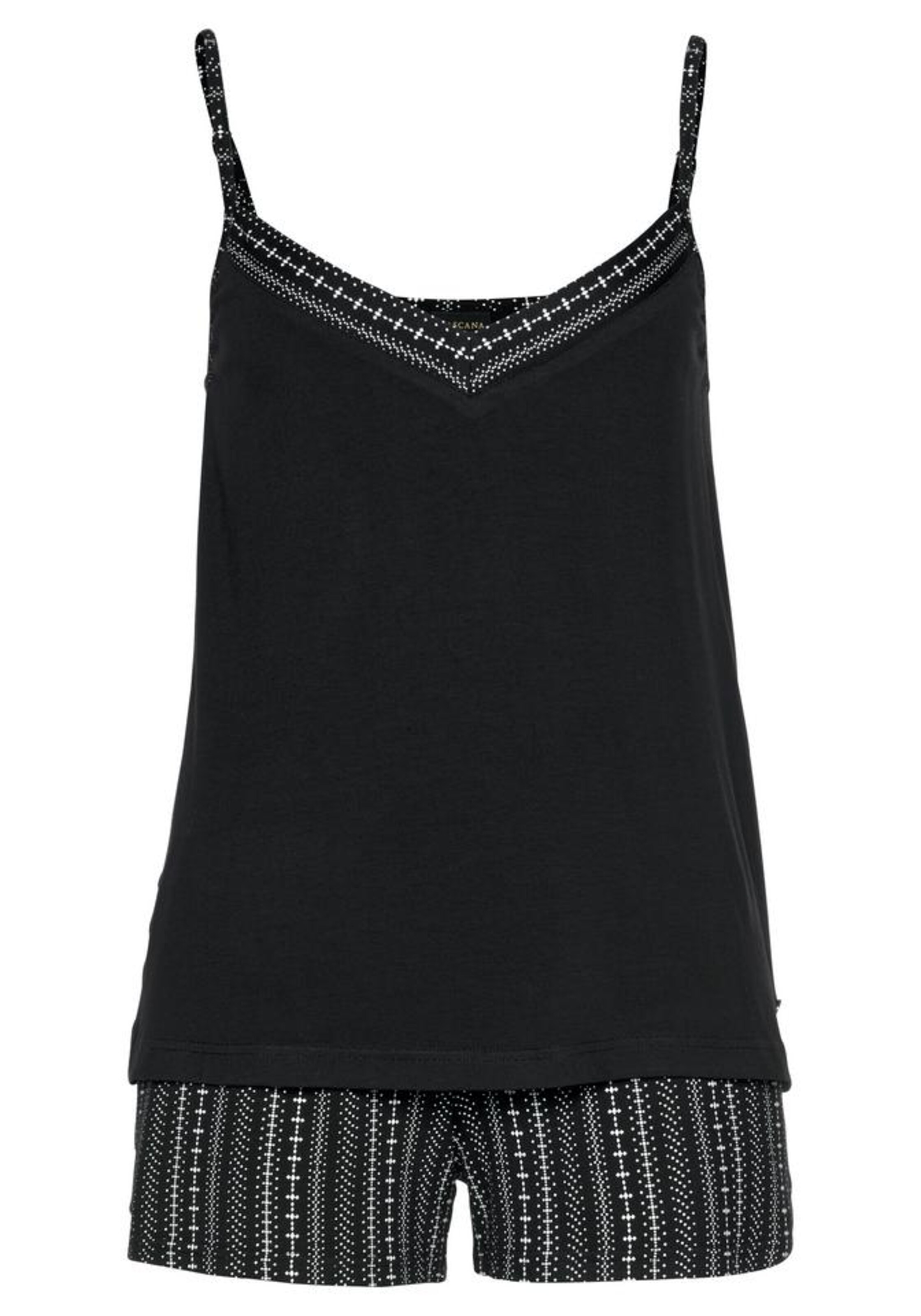 LASCANA - Shorty in schwarz