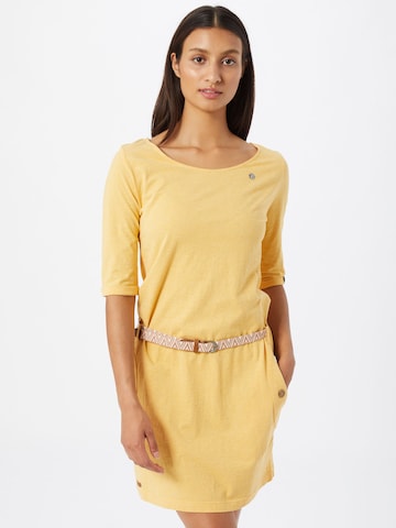 Robe 'Tanya' Ragwear en jaune : devant