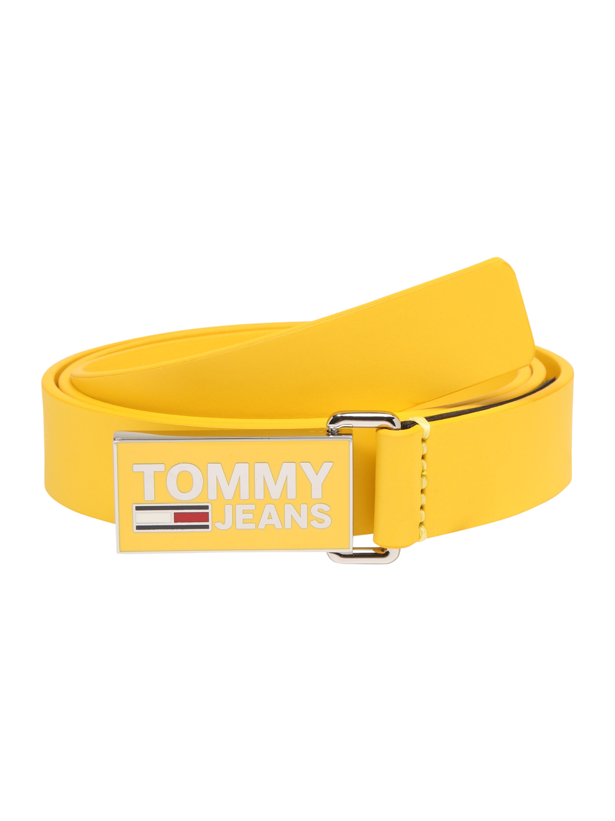 tommy jeans belt yellow