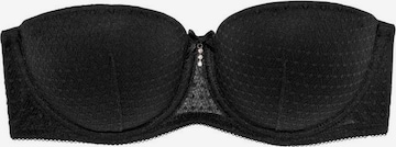 regular Reggiseno di NUANCE in nero: frontale