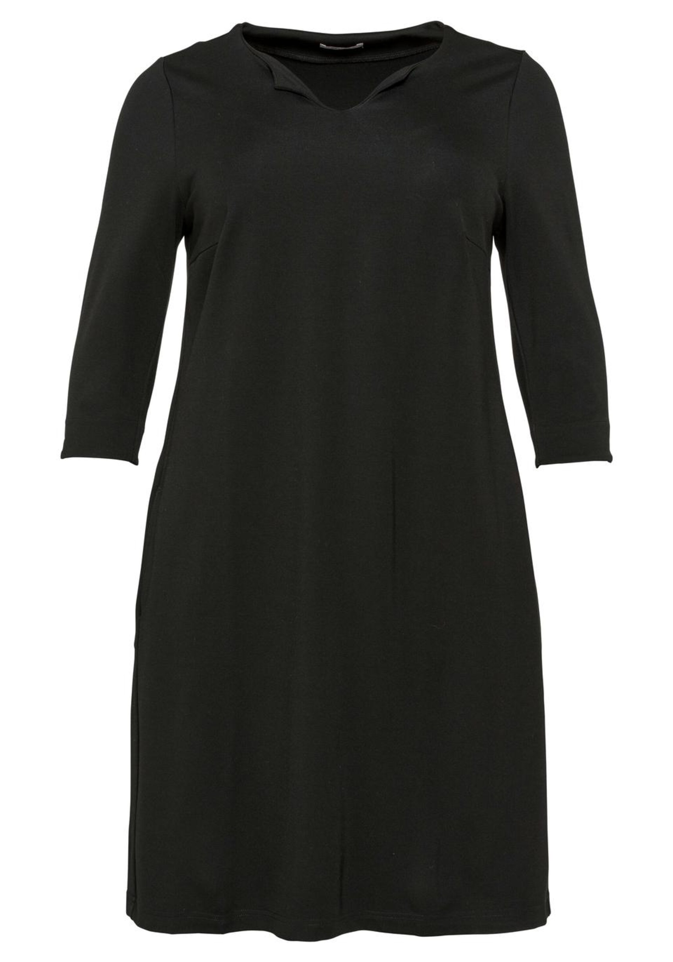 sheego style - Etuikleid in schwarz