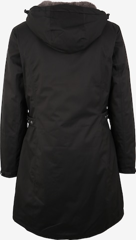 KILLTEC Weatherproof jacket 'Alisi' in Black: back