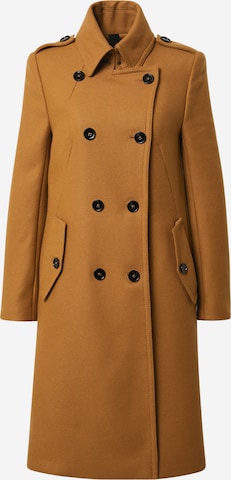 DRYKORN Between-Seasons Coat 'Harleston' in Brown: front