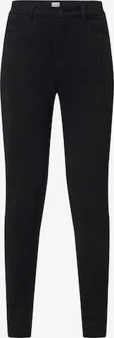 Skinny Pantalon 'Sachiara' BOSS Orange en noir : devant