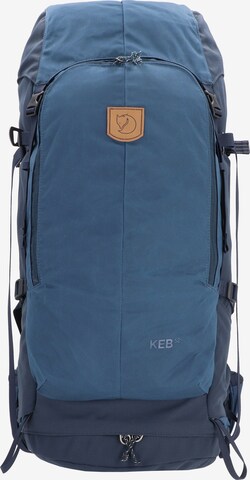 Fjällräven Sports Backpack 'Keb 52' in Blue: front