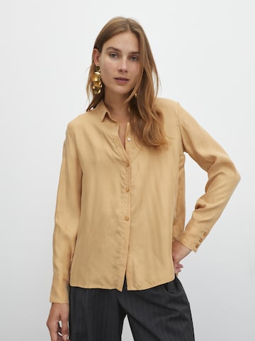 Camicia da donna 'Ellinor' di EDITED in beige: frontale