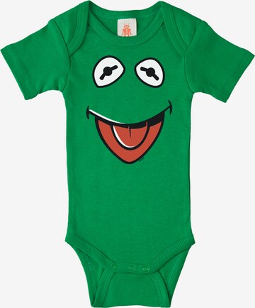 LOGOSHIRT Romper/Bodysuit in Green: front