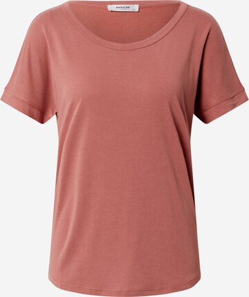 MSCH COPENHAGEN Shirt 'Fenya Modal Tee' in Roze: voorkant