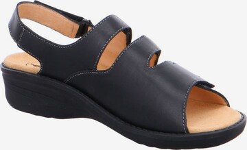 Ganter Strap Sandals in Black