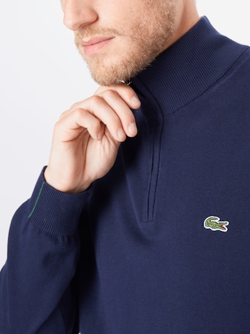 LACOSTE Regular fit Πουλόβερ σε μπλε