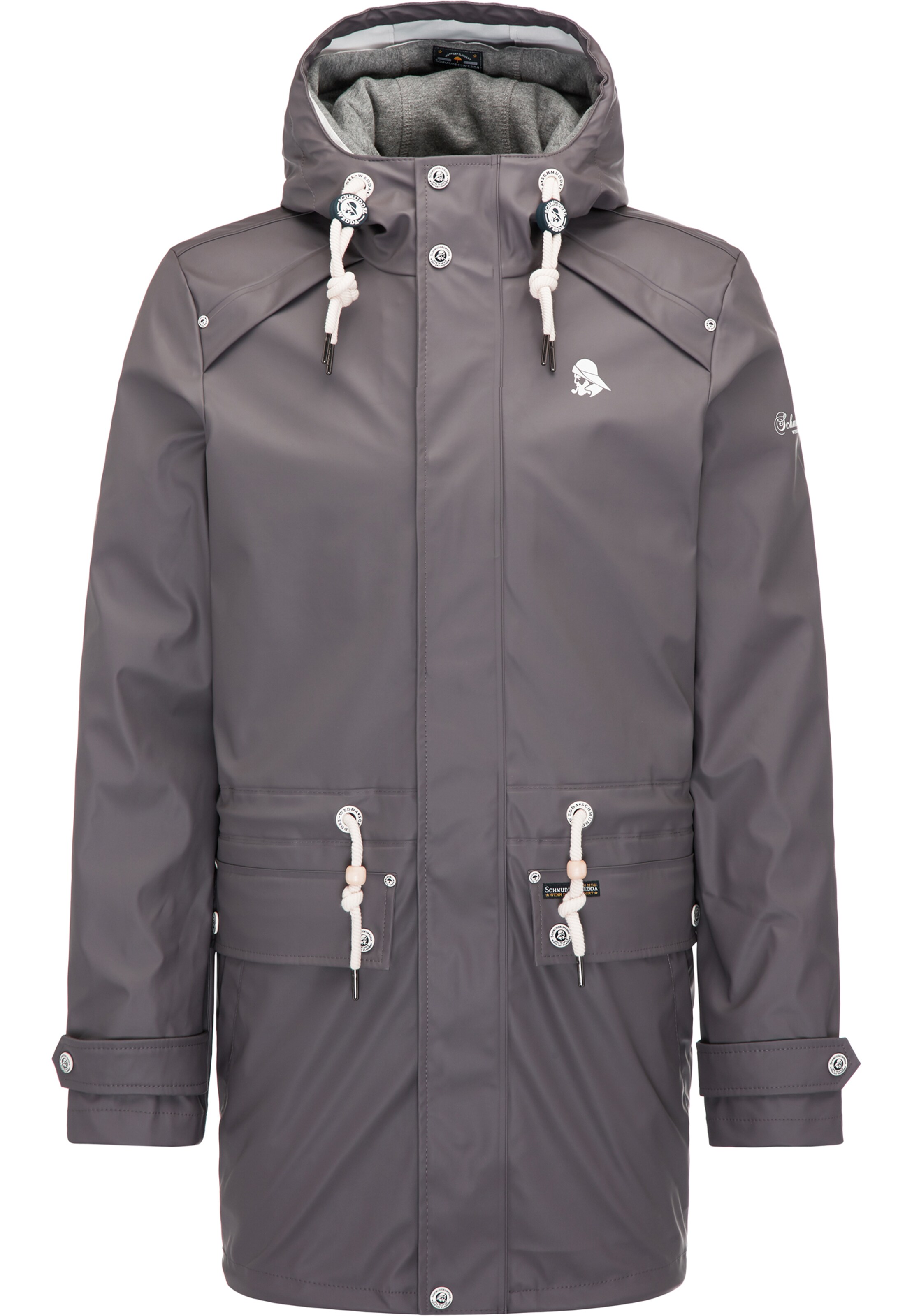 Schmuddelwedda - Parka in basaltgrau