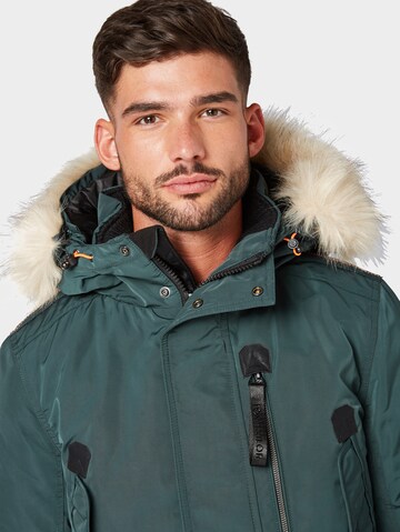 TOM TAILOR Parka in Grün