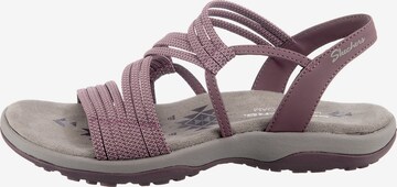 SKECHERS Trekkingsandale 'Reggae' in Lila