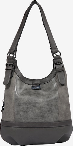 Sac bandoulière 'Juna' TOM TAILOR en gris : devant