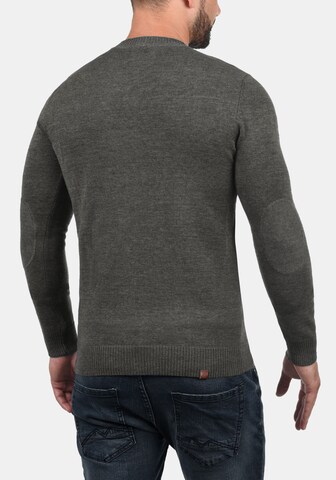 BLEND Strickpullover 'Lasse' in Grau