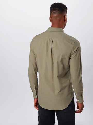 Samsøe Samsøe Regular fit Button Up Shirt 'Liam BX 11389' in Green