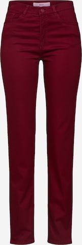 BRAX Broek in Rood: voorkant