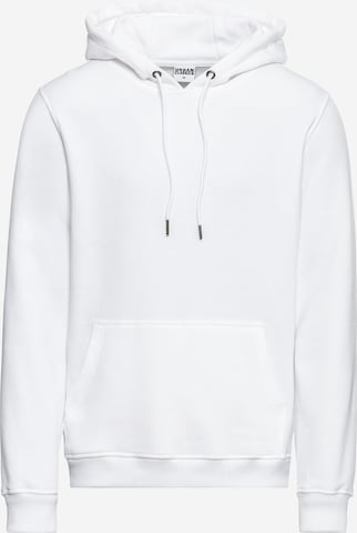 Urban Classics Sweatshirt in White: front