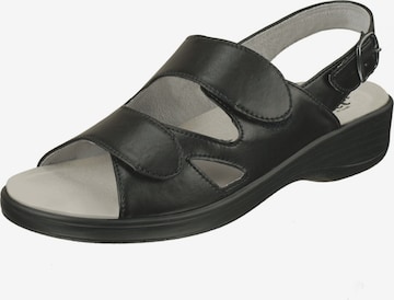 Natural Feet Sandals 'Cornelia' in Black: front