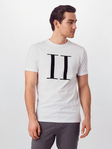 Les Deux Regular Fit T-Shirt 'Encore' in Weiß: predná strana