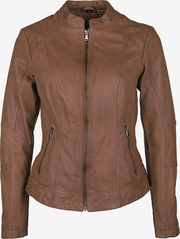 7ELEVEN Between-Season Jacket 'Cona' in Brown: front