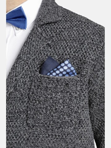 Charles Colby Gebreid vest 'Earl James' in Grijs