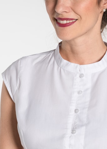 SPIETH & WENSKY Traditional Blouse 'Kultur' in White