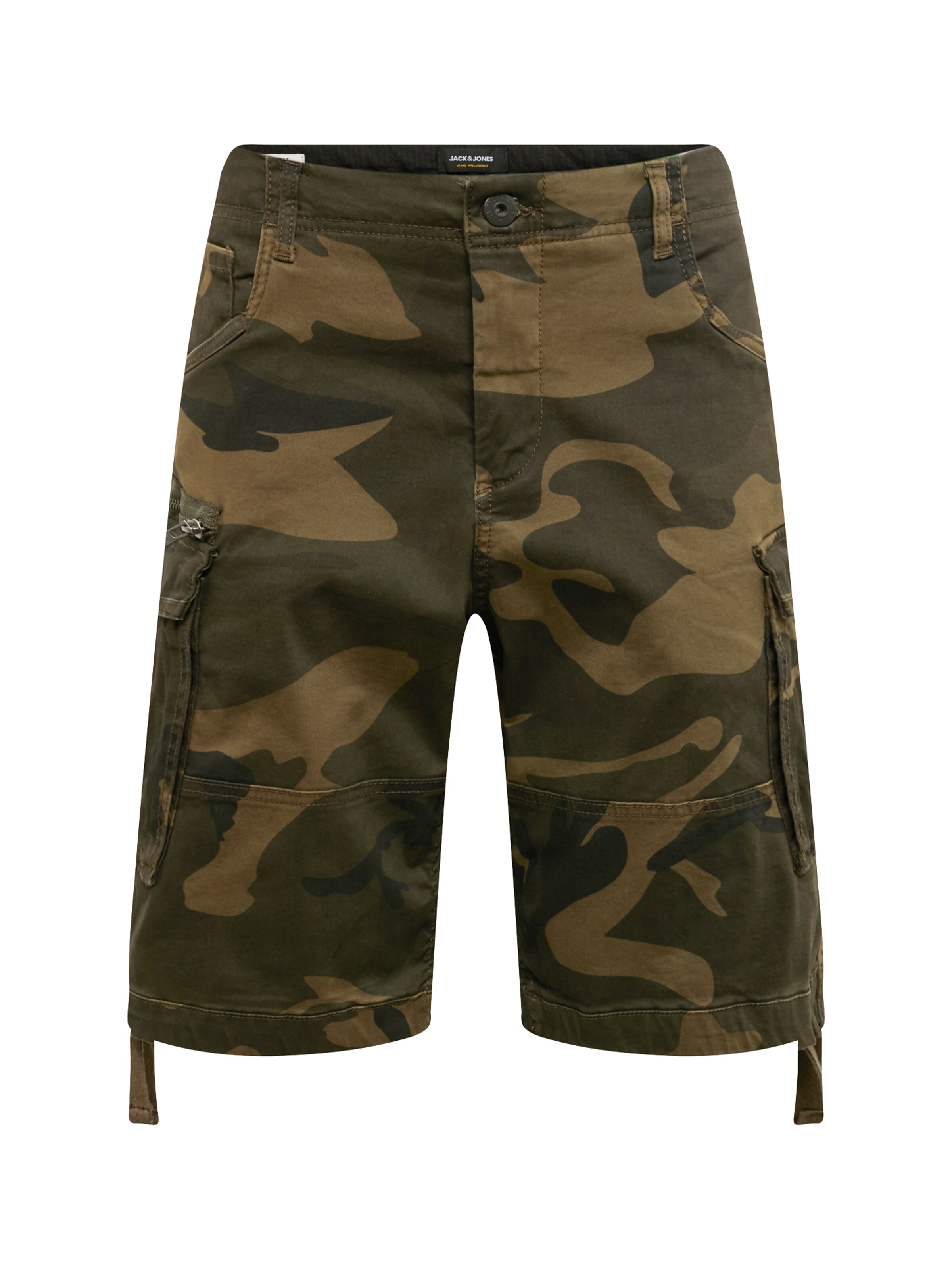 JACK & JONES - Cargobroek in de kleur Kaki