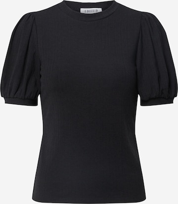EDITED Shirt 'Hailey' in Black: front