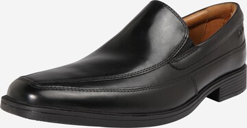 Chaussure basse 'Tilden' CLARKS en noir : devant