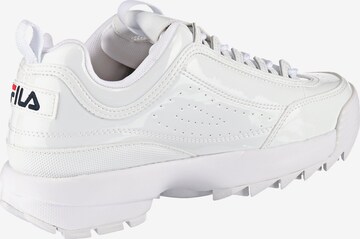 Baskets basses 'Disruptor' FILA en blanc