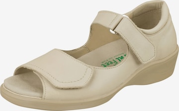 Natural Feet Sandale 'Tunis' in Beige: predná strana