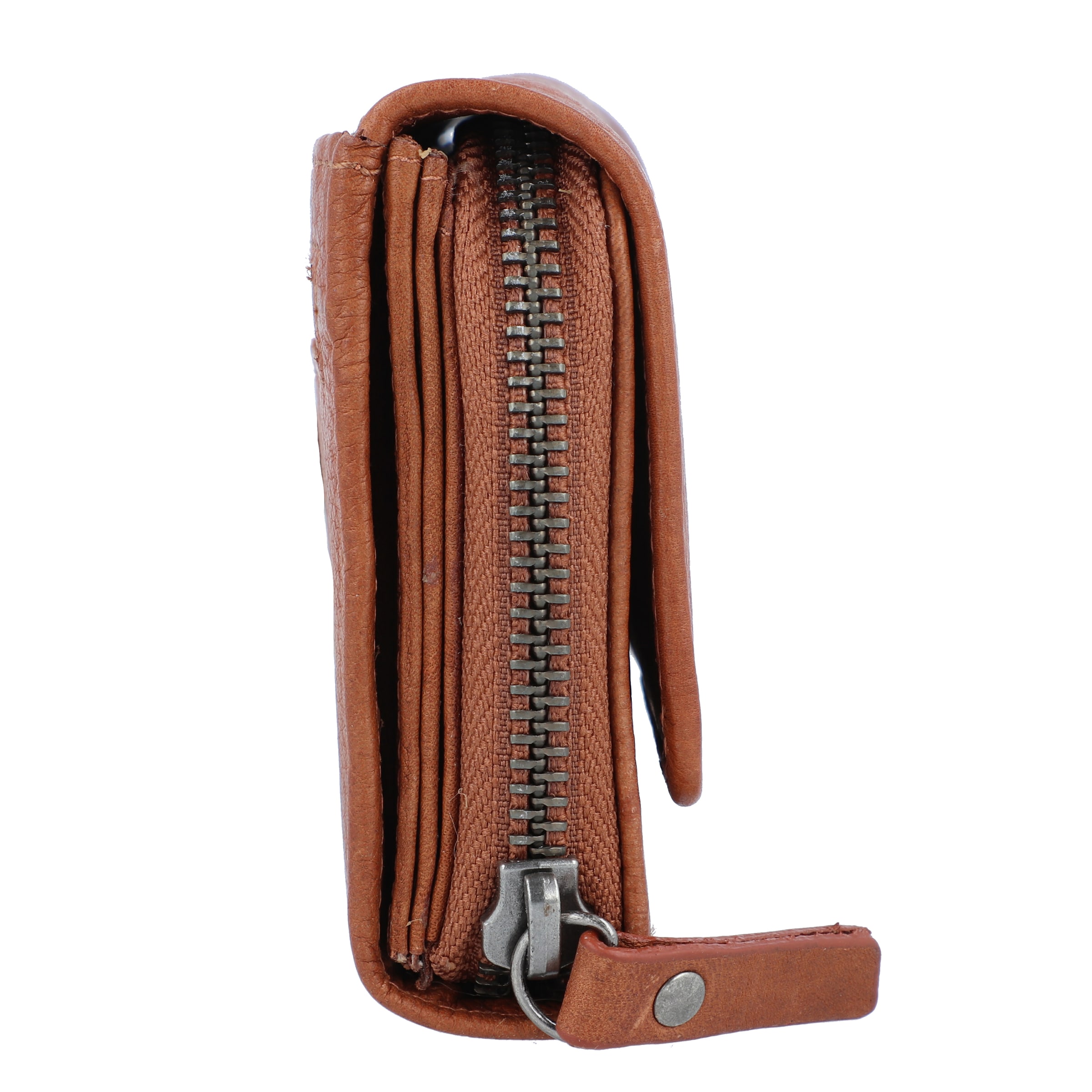 Portamonete 'Antique Avery' di Burkely in marrone