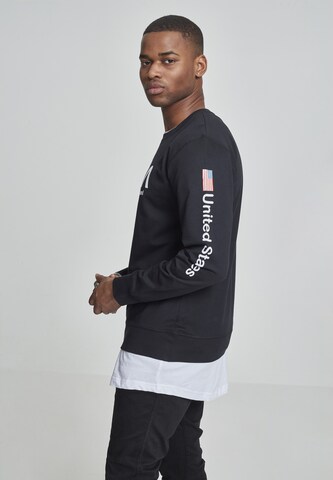 Mister Tee Sweatshirt 'Nasa US' in Zwart