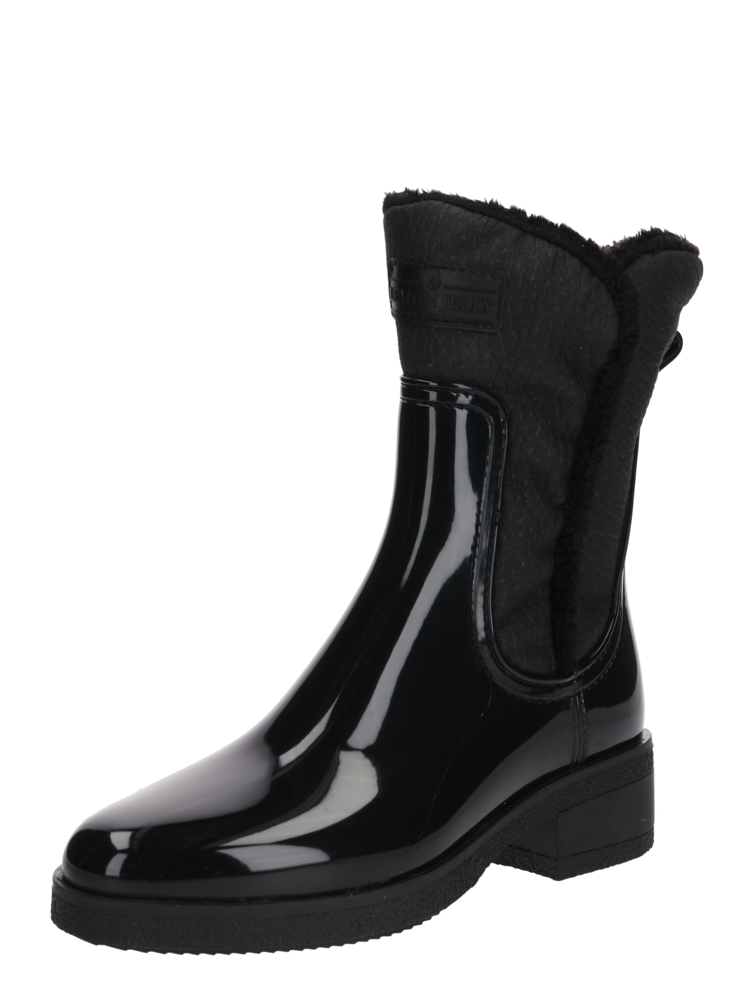 LEMON JELLY - Regenlaarzen 'DANNA' in de kleur Zwart