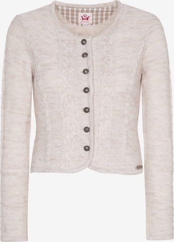 SPIETH & WENSKY Cardigan 'Bonn' i beige: forside