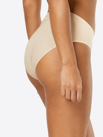 Slip SCHIESSER en beige : derrière