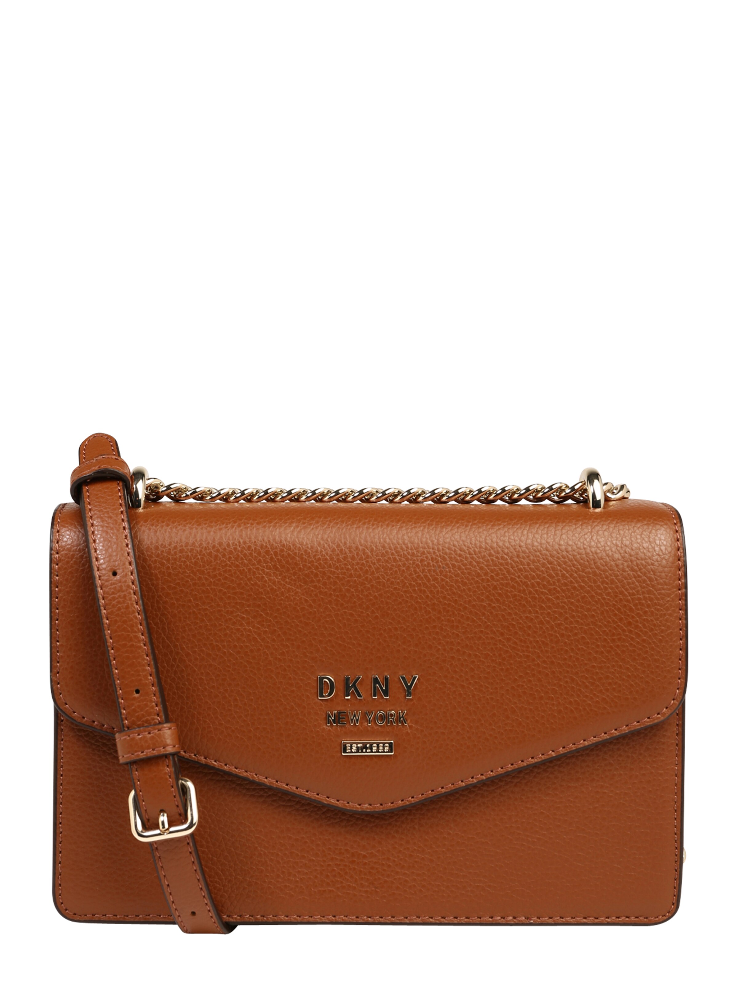 DKNY - Schoudertas 'WHITNEY-SM FLP CBODY' in de kleur Karamel