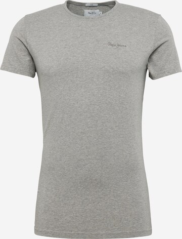 T-Shirt Pepe Jeans en gris : devant