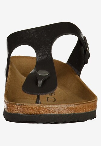 BIRKENSTOCK Teenslipper in Zwart