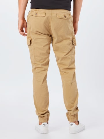 BLEND - Tapered Pantalón cargo 'BHNAN' en beige