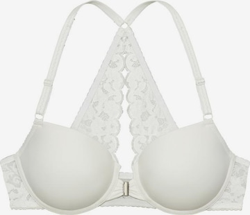 LASCANA Triangle Bra in Beige: front