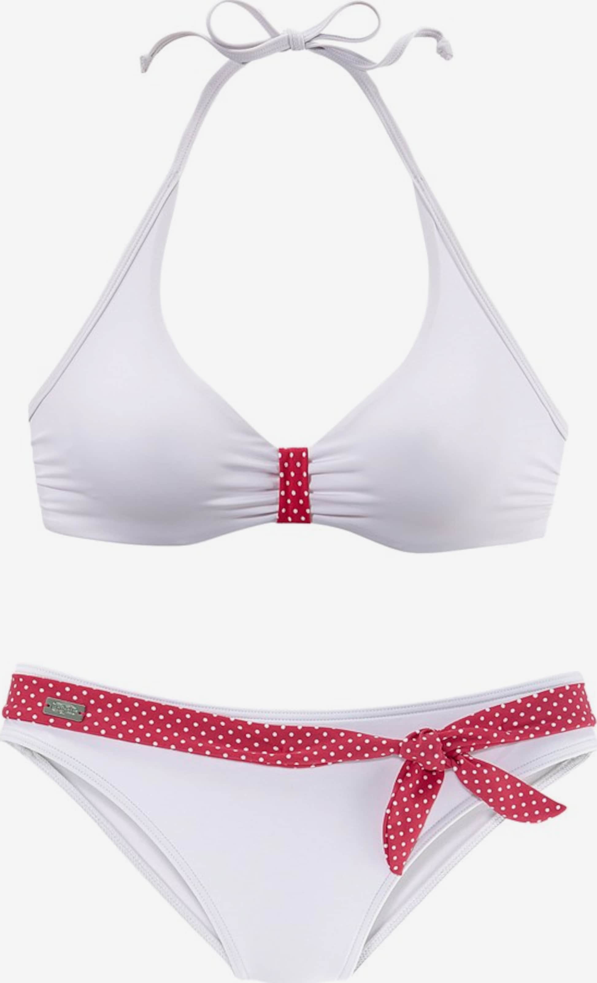 BUFFALO Triangel Bügel-Bikini in Weiß | ABOUT YOU