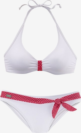 BUFFALO Bikini i pink / hvid, Produktvisning