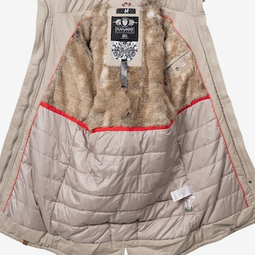 Parka de iarnă 'Kin-Joo' de la NAVAHOO pe bej