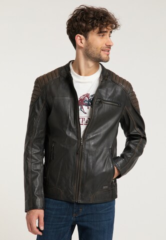 Veste mi-saison MUSTANG en marron : devant