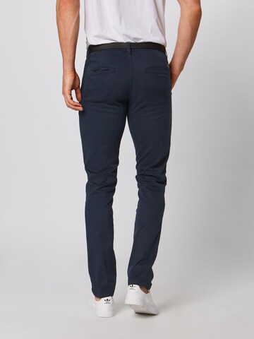 Lindbergh Slim fit Chino Pants in Blue