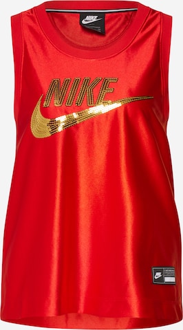 Nike Sportswear Τοπ σε κόκκινο: μπροστά